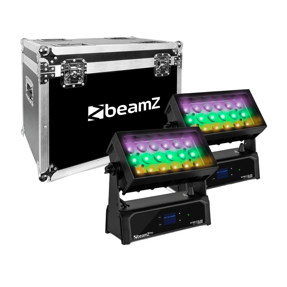 BEAMZ STAR-COLOR 270Z WASH ZOOM SET STOCK